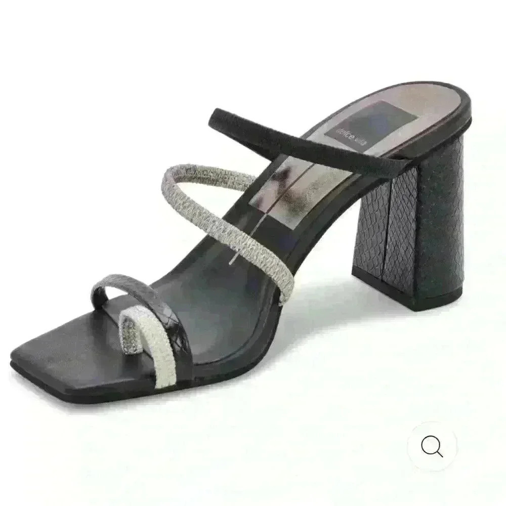 NEW! Dolce Vita Prisma Toe Loop Heel Sandals